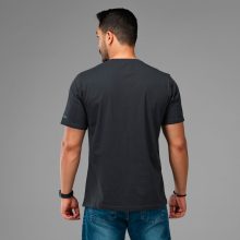 تیشرت یقه گرد مردانه نخ پنبه طرح دار مدل 47583