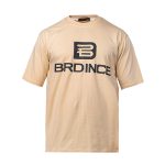 تیشرت Brdince یقه گرد مردانه نخ پنبه طرح دار مدل 47487