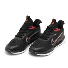 کفش اسپرت Nike مردانه مشکی سفید بندی مدل 46484