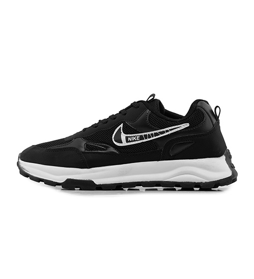 کفش اسپرت Nike مردانه مشکی بندی مدل 48066