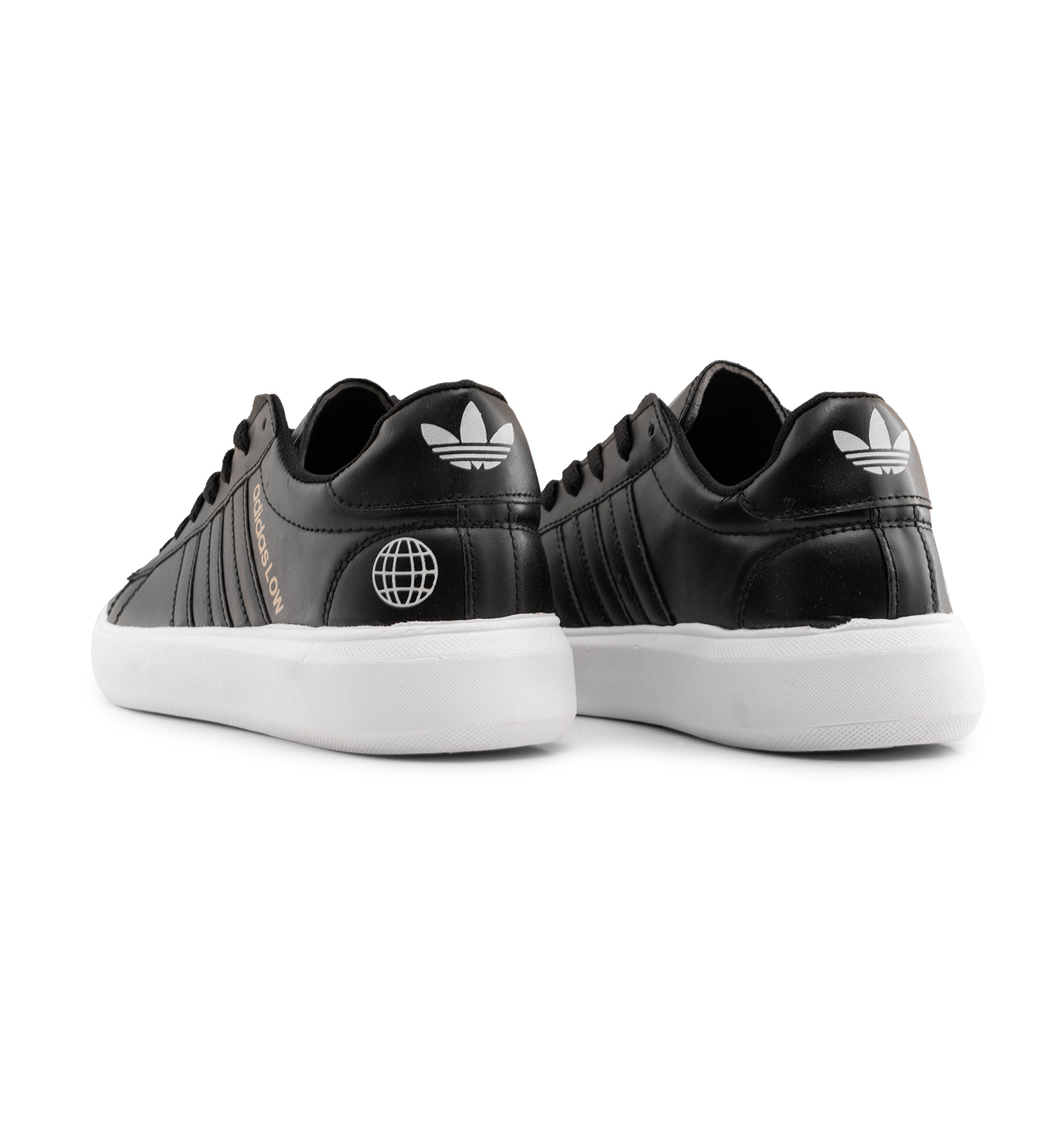 کفش اسپرت Adidas مردانه مشکی بندی مدل 45956