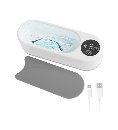 دستگاه شوینده التراسونیک عینک و جواهرات glasses case مدل 46813