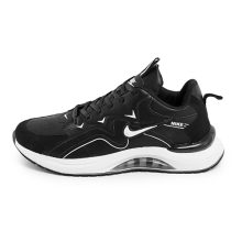 کفش اسپرت  Nike مردانه مشکی بندی چرم مصنوعی  مدل 42691