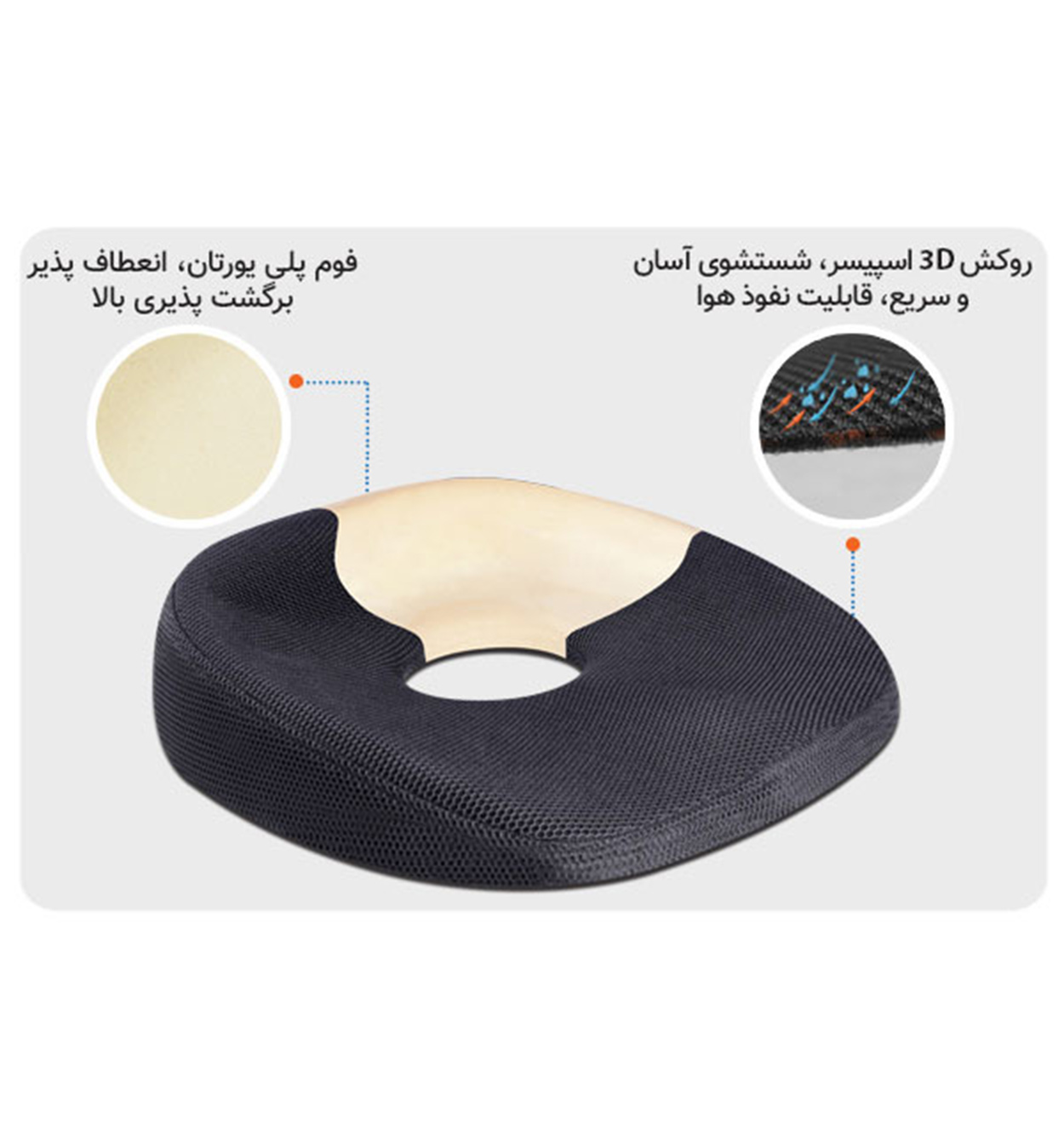 به نشین باراد ارتوسیت مدل 46820