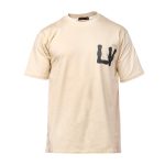تیشرت Louis Vuitton یقه گرد مردانه نخ پنبه طرح دار مدل 47489