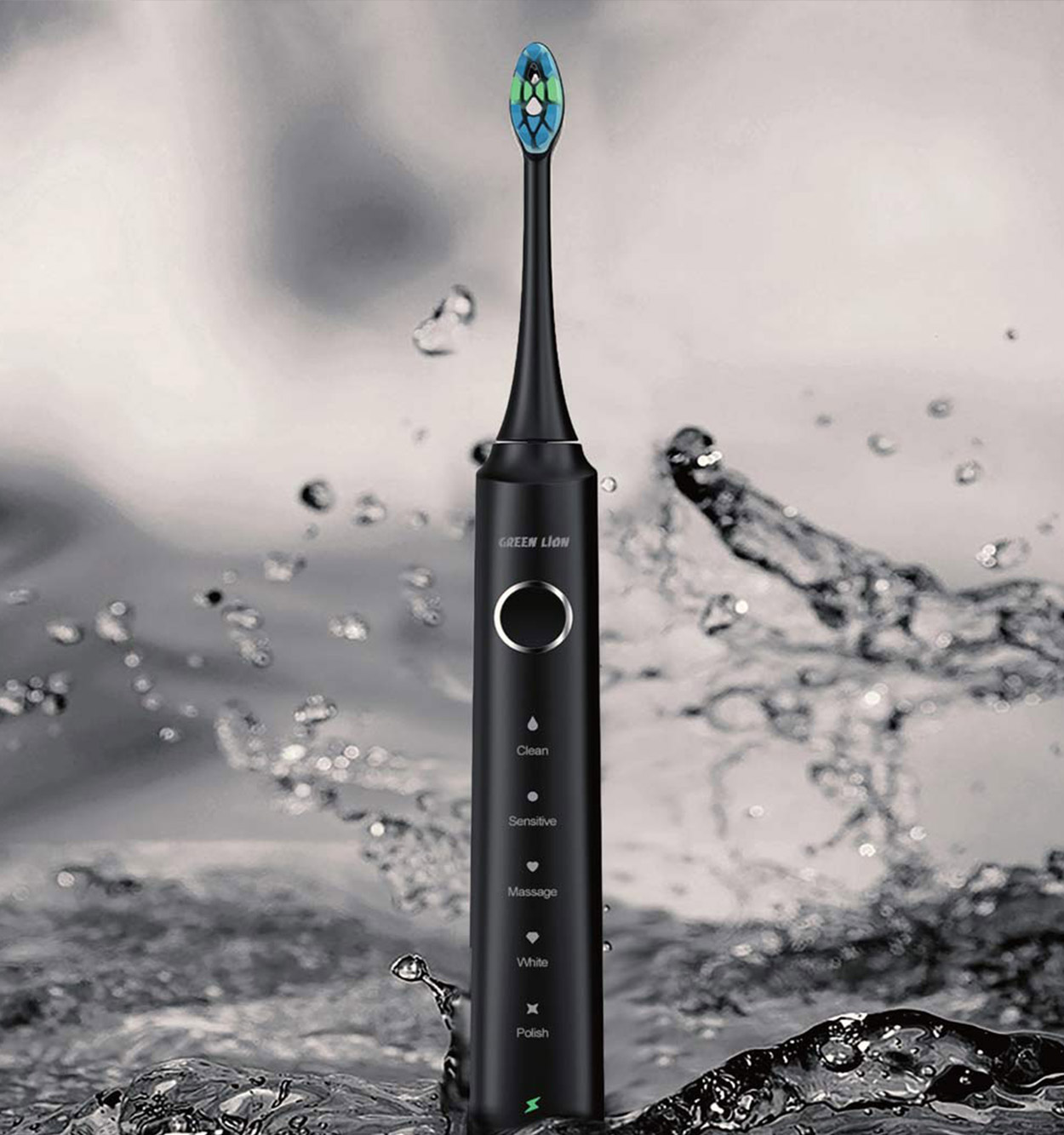مسواک هوشمند گرین لاین Green Lion Smart Brush Rechargeable Toothbrush مدل 46861