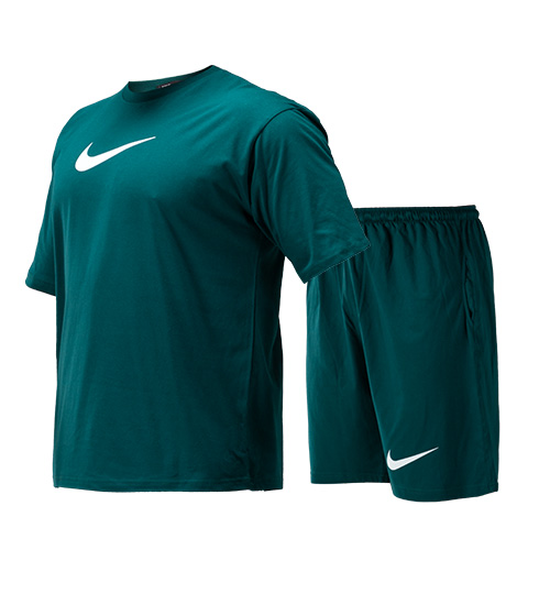 ست تیشرت و شلوارک مردانه طرح دار Nike یقه گرد مدل 47713