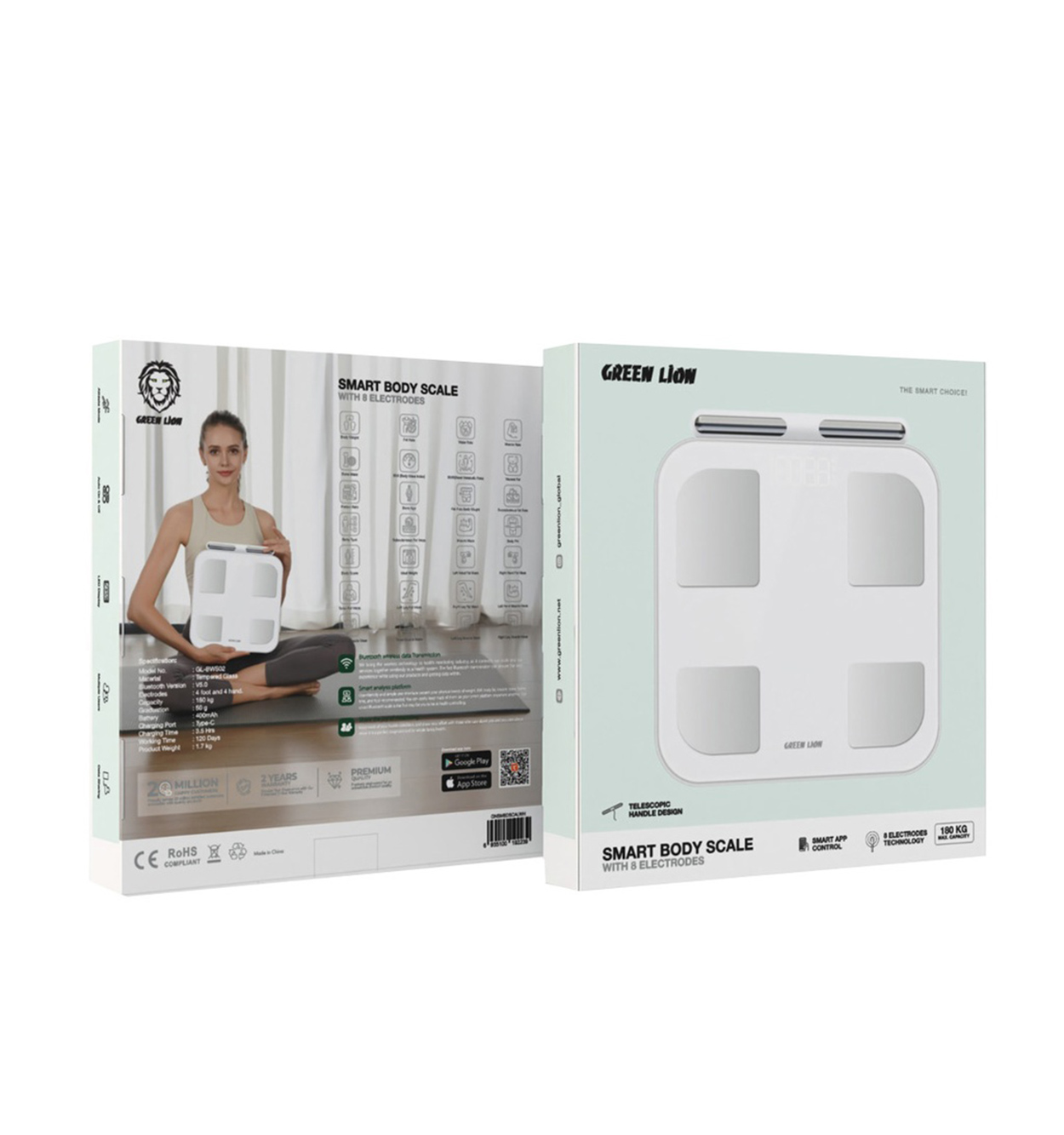 ترازوی هوشمند گرین لاین Smart Body Scale with 8 Electrodes مدل 47246