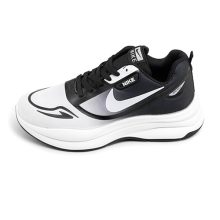 کفش اسپرت Nike مردانه سفید مشکی بندی مدل 46609