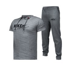 ست مردانه تیشرت و شلوار Nike طرح دار مدل 48211
