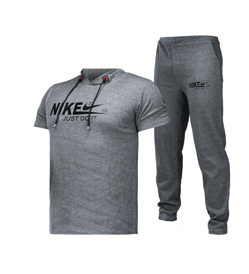 ست مردانه تیشرت و شلوار Nike طرح دار مدل 48211
