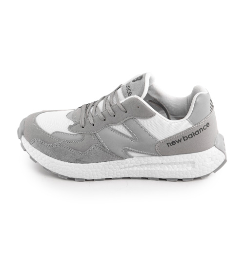 کفش اسپرت New Balance مردانه طوسی بندی مدل 42865