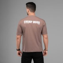 تیشرت باکسی مچینست ماکان یقه گرد مردانه طرح دار مدل 47565