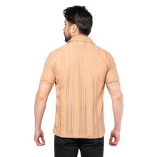 پیراهن اسپرت مراکشی مردانه آستین کوتاه ساده مدل 46987