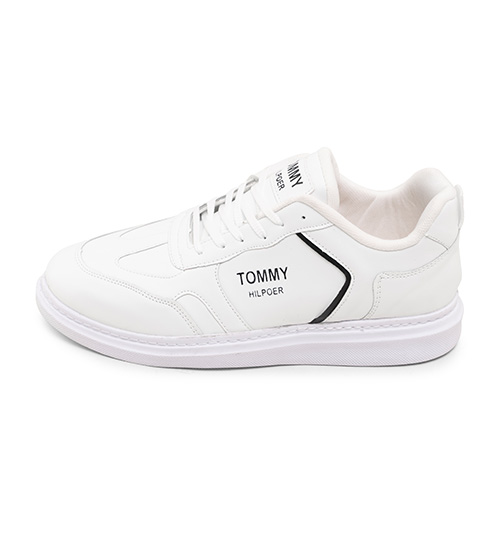 کفش روزمره Tommy مردانه سفید بند دار مدل 46591