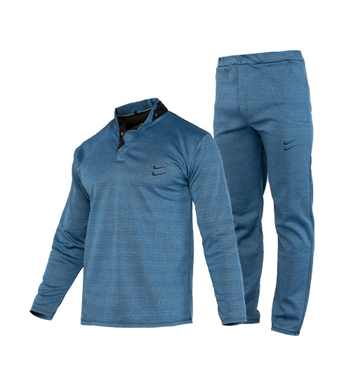 ست مردانه بلوز و شلوار Nike یقه ایستاده مدل 44671