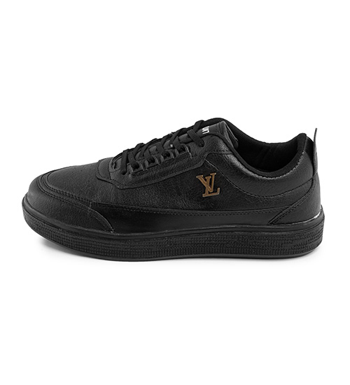 کفش روزمره مردانه Louis Vuitton چرم مصنوعی مشکی مدل 41548