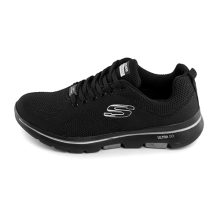 کفش اسپرت Skechers مردانه مشکی بندی مدل 41948