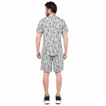 ست تیشرت و شلوارک مردانه سوزنی طرح دار Nike یقه گرد مدل 47201