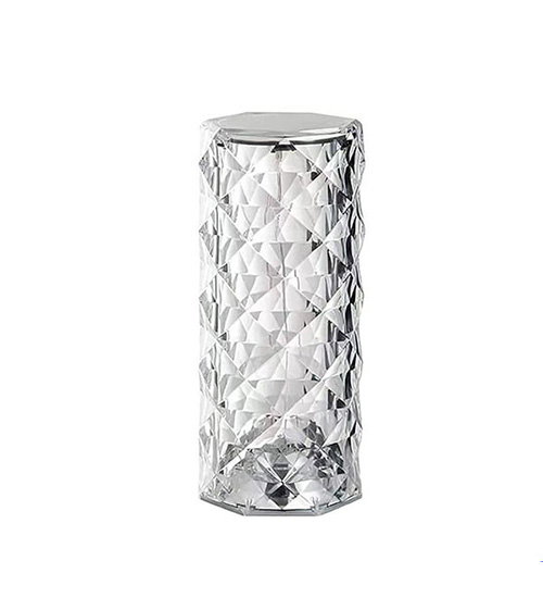 چراغ خواب رومیزی کریستال شارژی مدل 42143