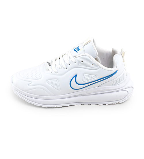 کفش اسپرت Nike مردانه سفید بندی چرم مصنوعی مدل 46351