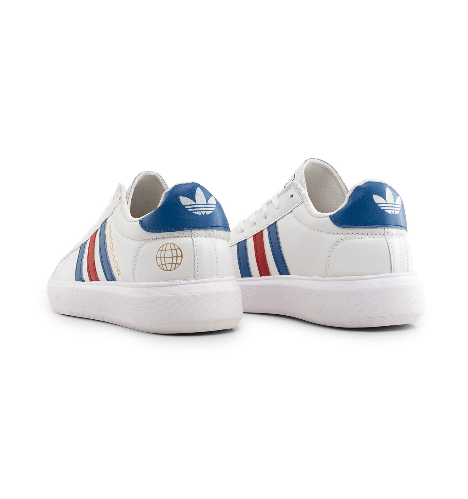 کفش اسپرت Adidas مردانه سفید بندی مدل 45957