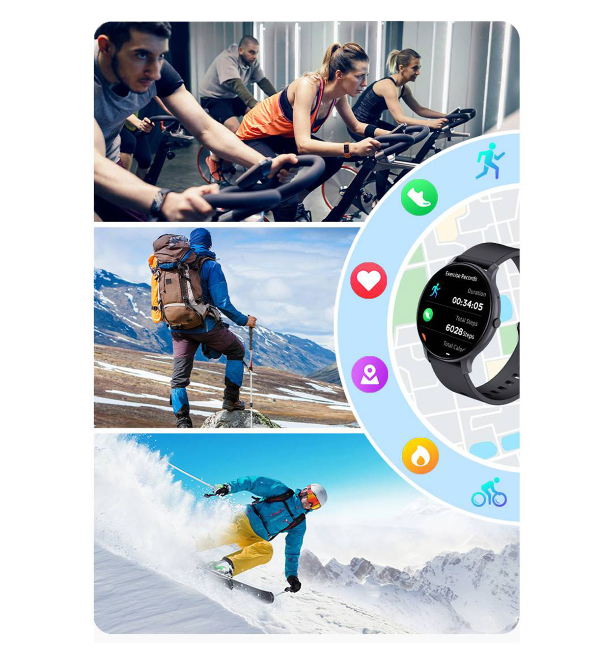 ساعت هوشمند گرین لاین Green Lion GT-FIT Smart Watch مدل 46731