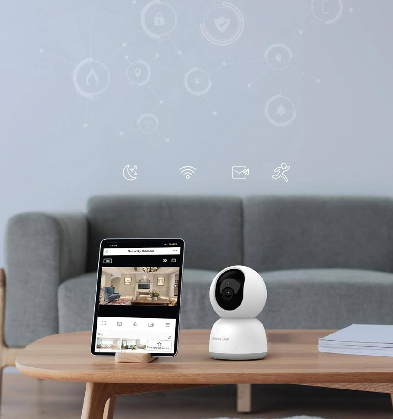 دوربین نظارتی خانه هوشمند گرین لاین Green Lion Smart Home Camera مدل 46835