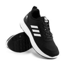 کفش اسپرت Adidas مردانه مشکی بندی مدل 43077