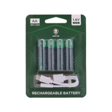 باتری نیم قلمی گرین لاین قابل شارژ Green Lion Rechargeable Battery AAA مدل 47225