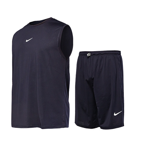 ست رکابی و شلوارک یقه گرد مردانه Nike مدل 47219