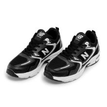 کفش اسپرت New Balance مردانه مشکی سفید بندی مدل 46526