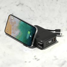 پاوربانک و شارژر دیواری گرین لاین Green Lion Travel Power Bank 10000mAh مدل 47229