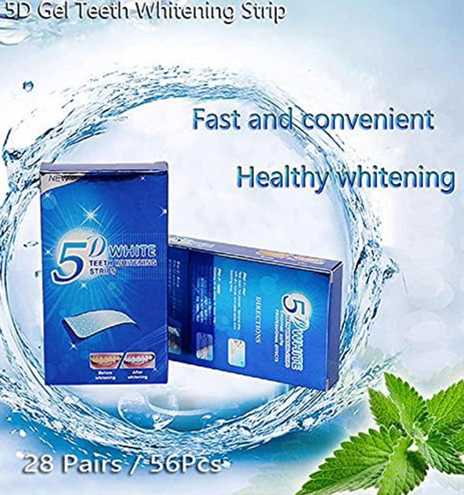 نوار چسب سفیدکننده دندان مدل 48081