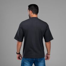 تیشرت یقه گرد مردانه نخ پنبه طرح دار مدل 48007