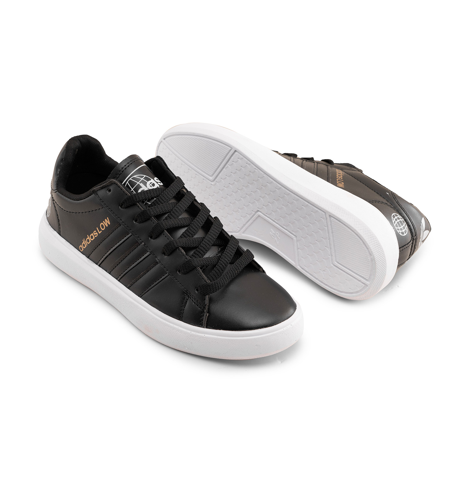 کفش اسپرت Adidas مردانه مشکی بندی مدل 45956