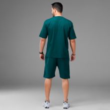 ست تیشرت و شلوارک مردانه طرح دار Nike یقه گرد مدل 47713