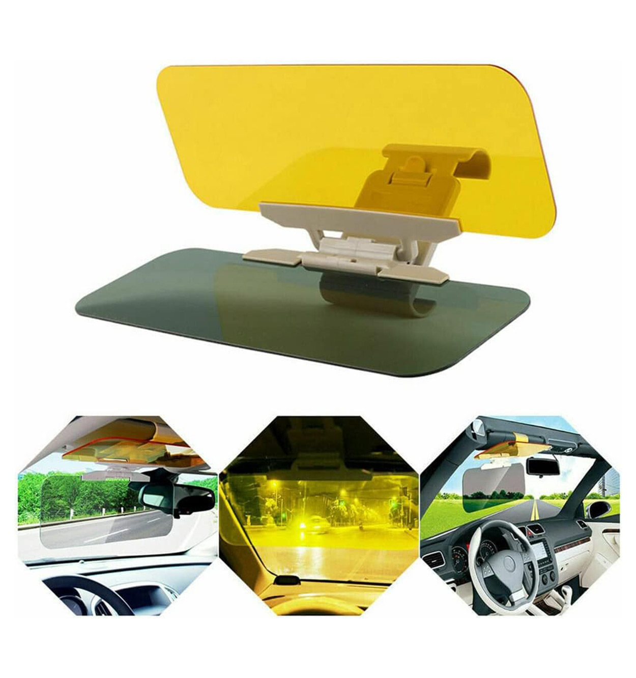 آفتاب گیر و دید در شب خودرو Hd Visor مدل 46734