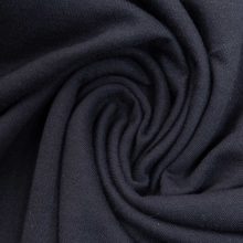 تیشرت یقه گرد مردانه لش مشکی دو نخ پنبه طرح دار مدل 47964