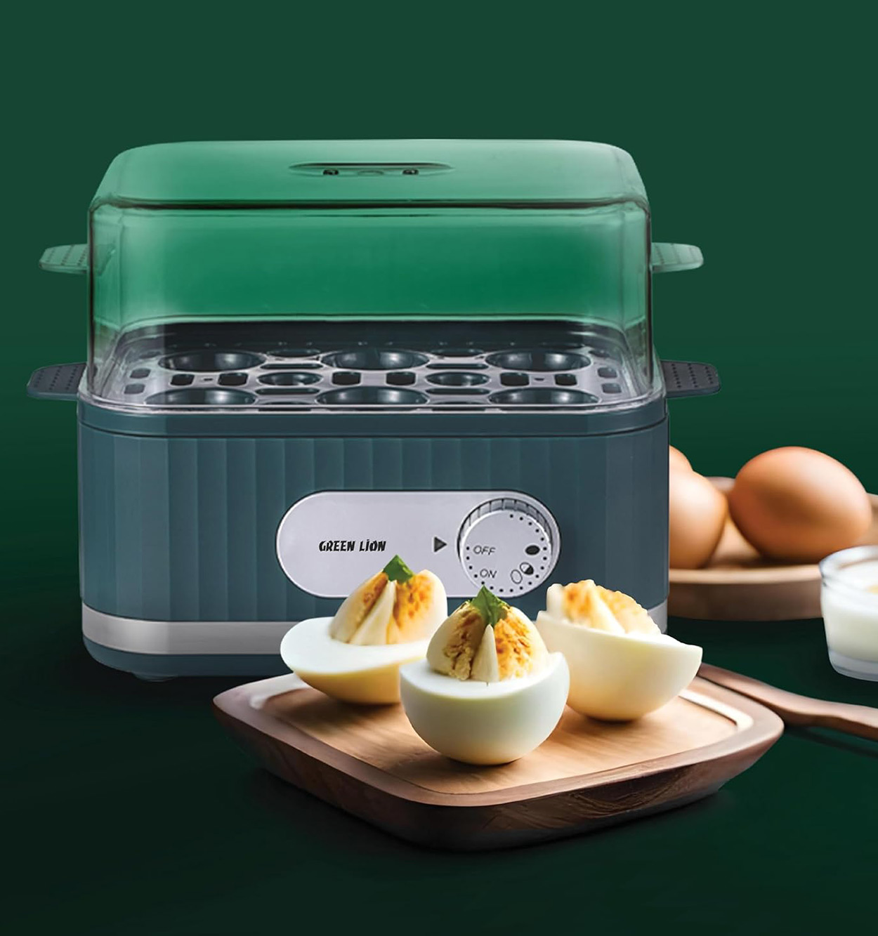 تخم مرغ پز گرین لاین Green Lion Smart Egg Cooker مدل 47807
