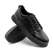 کفش روزمره Skechers  مردانه مشکی بند دار مدل 47187