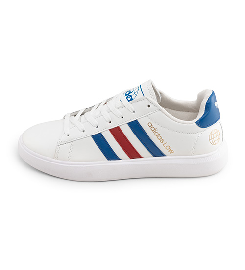 کفش اسپرت Adidas مردانه سفید بندی مدل 45957