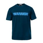 تیشرت Warrior یقه گرد مردانه سرمه ای نخ پنبه طرح دار مدل 47482