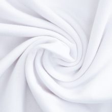 تیشرت یقه گرد مردانه باکسی سفید نخ پنبه طرح دار مدل 48154