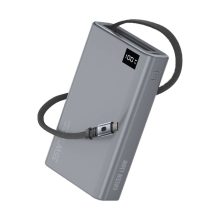 پاوربانک قابل حمل گرین لاین Green Lion Retractable Power Bank 35W 10000mAh ساعت مدل 47227