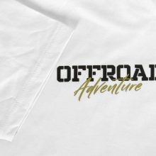 تیشرت Offroad یقه گرد مردانه سفید طرح دار مدل 47373