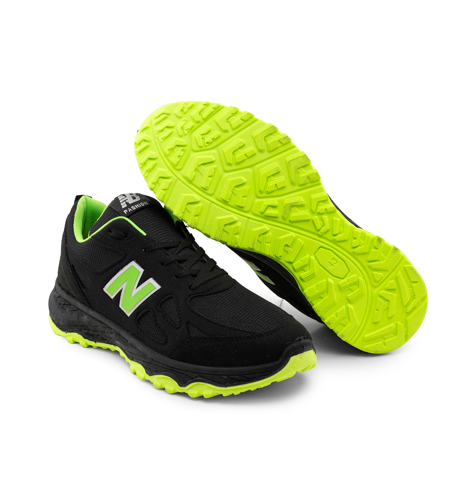 کفش اسپرت New Balance مردانه مشکی بندی مدل 47591