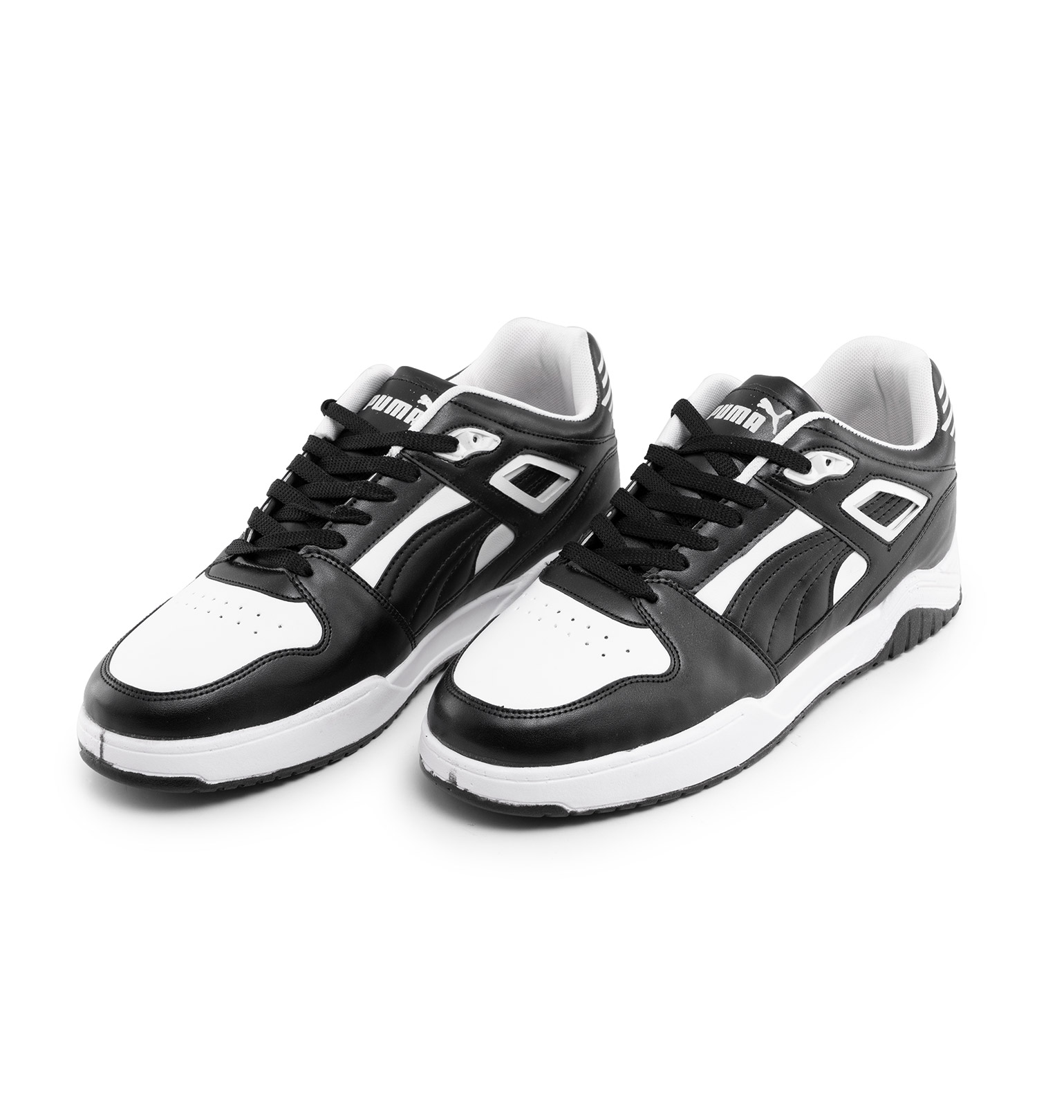 کفش اسپرت Puma مردانه مشکی بندی چرم مصنوعی مدل 46332