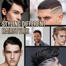 ژل مو تثبیت کننده و حالت دهنده ی مو آقایان حجم ۲۸۰ گرم COOL STYLING OIL HEAD GEL SADOER مدل 46811