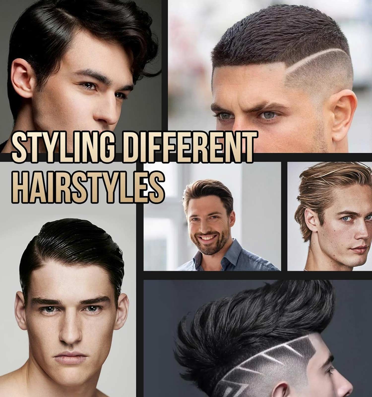 ژل مو تثبیت کننده و حالت دهنده ی مو آقایان حجم ۲۸۰ گرم COOL STYLING OIL HEAD GEL SADOER مدل 46811